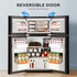 Kismile 3.2 Cu.Ft,Mini Refrigerator with Freezer F5887