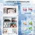 Kismile 3.2 Cu.Ft,Mini Refrigerator with Freezer F5887