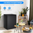 Kismile 7.0/3.5 Cubic Feet Chest Freezer with Removable Basket Free Standing
