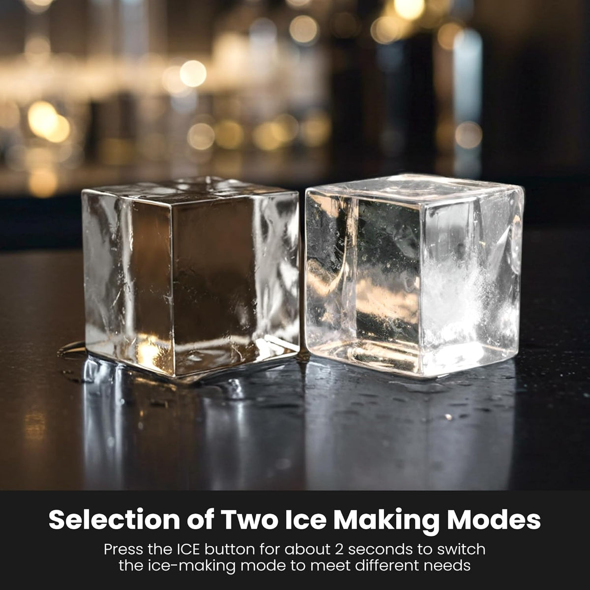 Kismile Clear Square Ice Cubes Maker 58003RIM0