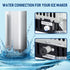 Kismile Commercial Under Counter Built-in Nugget Ice Maker Z5830N