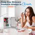 Kismile Compact Refrigerator, Portable Mini Fridge, Skin Care 4L Capacity/6 Cans F3404S