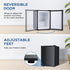 Kismile Upright Freezer,3.0 Cu.ft Mini Freezer with Reversible Single Door