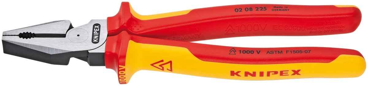 Knipex High Leverage Combination Pliers 1000V Insulated 9