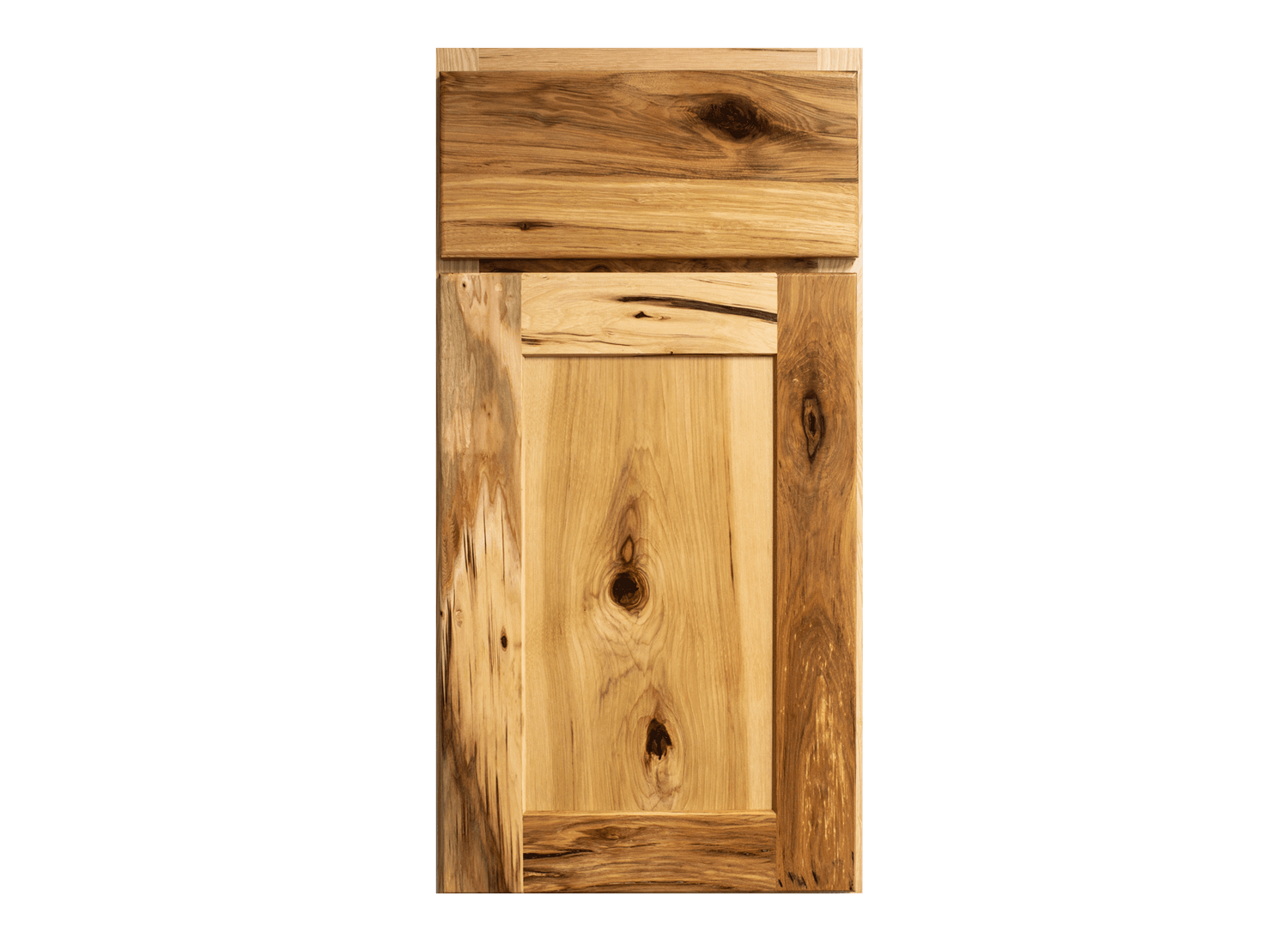 30 Inch Hickory Shaker Single Sink Bathroom Vanity with Drawers on the Right