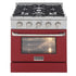 Kucht 30” Pro-Style Kitchen Dual Fuel Range - KDF302-B