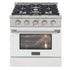 Kucht 30” Pro-Style Kitchen Dual Fuel Range - KDF302/LP-B