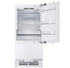 Kucht 36” Built-In, Counter Depth, Stainless Steel Refrigerator KR360SD
