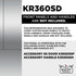 Kucht 36” Built-In, Counter Depth, Stainless Steel Refrigerator KR360SD