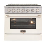 Kucht 36” Pro-Style Kitchen Dual Fuel Range - KDF362