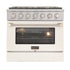 Kucht 36” Pro-Style Kitchen Dual Fuel Range - KDF362