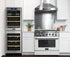 Kucht 36" Propane Range in Stainless Steel, White Door, KNG361/LP-W