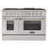 Kucht 48” Pro-Style Kitchen Dual Fuel Range - KDF482/LP-S