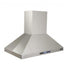 Kucht 48" Professional Stainless Steel, Island Hood, KRH4812iS