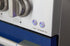 Kucht 48" Propane Range in Stainless Steel, Blue Doors, KNG481/LP-B