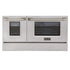Kucht 48" Propane Range in Stainless Steel, Silver Doors, KNG481/LP-S