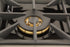 Kucht 48" Propane Range, Stainless Steel, Black Doors, KNG481/LP-K