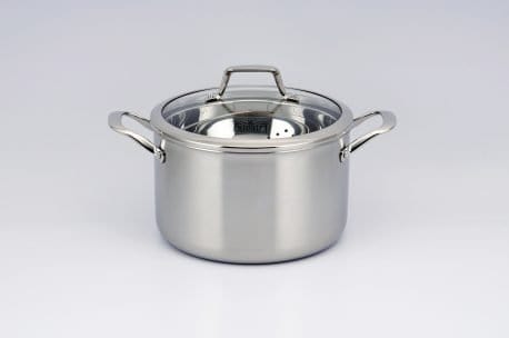 Kucht Culinary Professional 3-Ply Stainless 10 Piece Cookware Set, K16020
