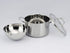 Kucht Culinary Professional 3-Ply Stainless 10 Piece Cookware Set, K16020