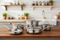 Kucht Culinary Professional 3-Ply Stainless 10 Piece Cookware Set, K16020