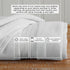 100% Cotton Premium Bath Towel Set - Chiara Collection