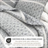 3-Piece Stripe Quilt - Kadi Collection