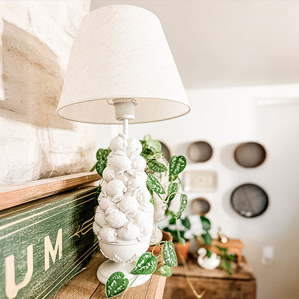 Vintage Inspired Fruit Bowl Cordless Lamp
