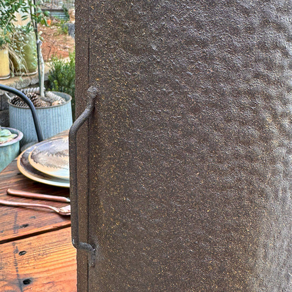 Oversized Rustic Chimney Floor Lantern