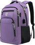 Slim Anti Theft Laptop Backpack 15.6 Inch USB Charging Travel Bag