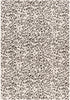 Alderbury White Leopard Print Rug