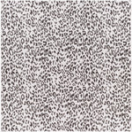 Alderbury White Leopard Print Rug