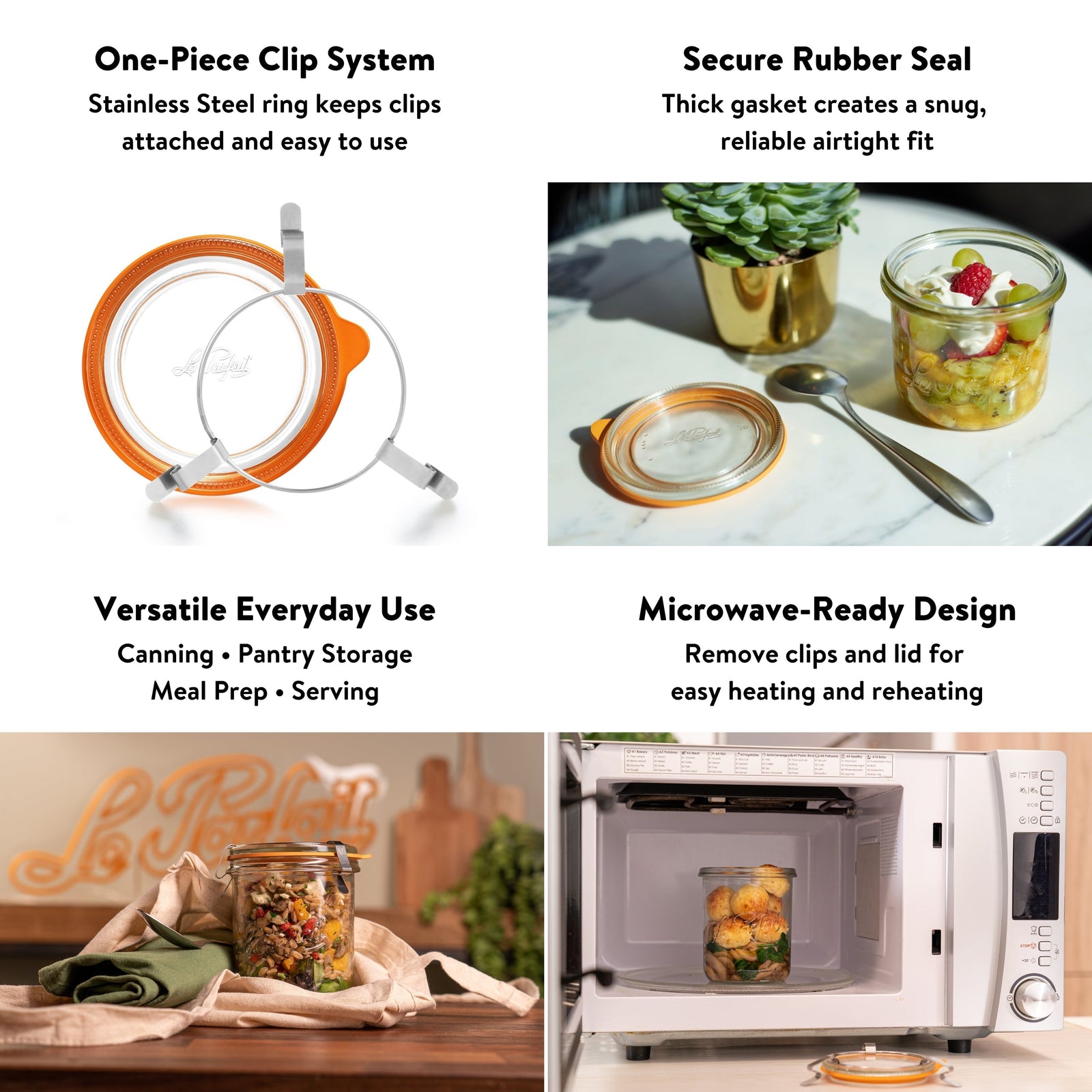 Elegant Bistrot Jars for Modern Kitchen Use
