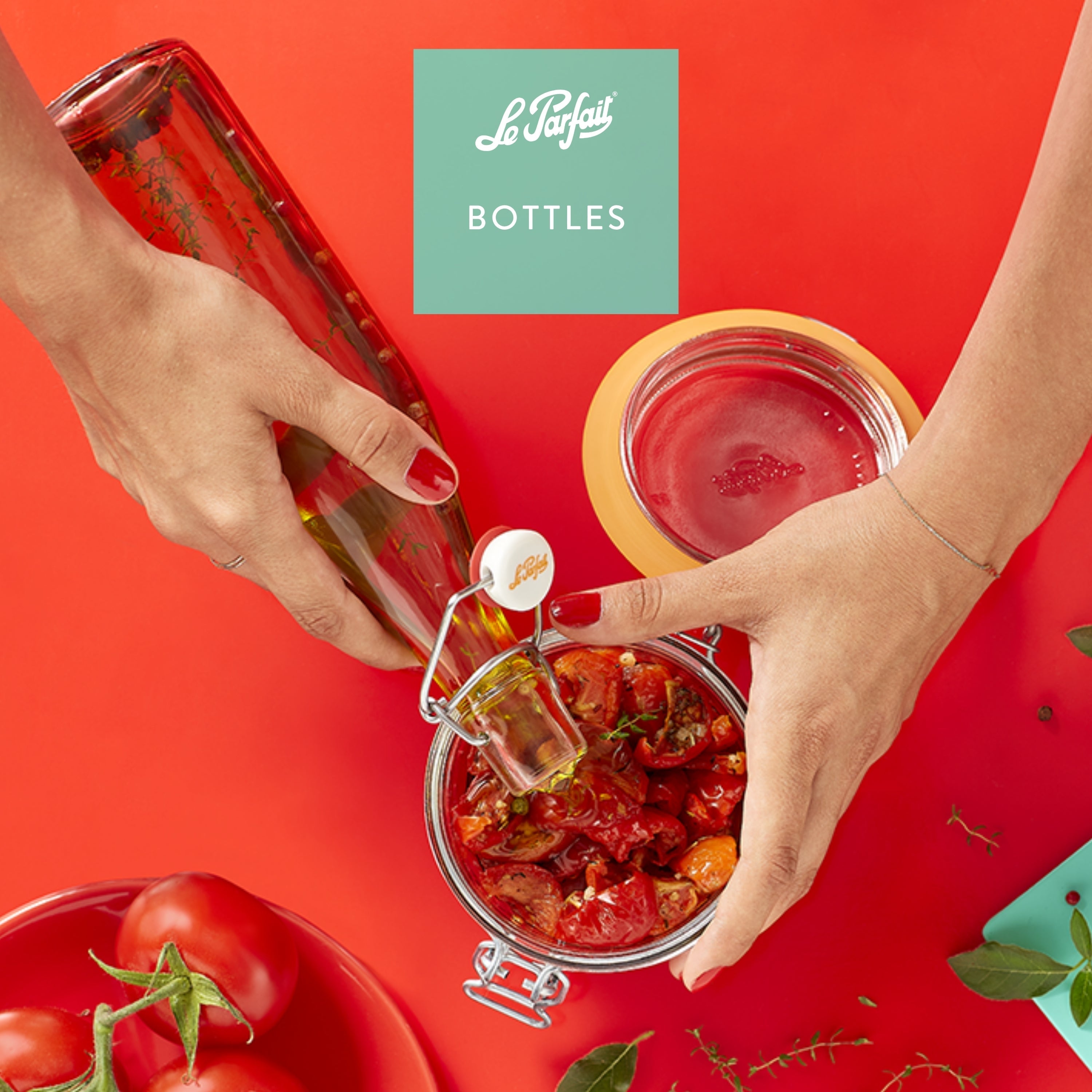 Le Parfait Bottles Food Storage Containers