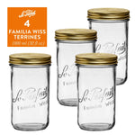 Le Parfait Familia Wiss Terrines Food Storage Containers