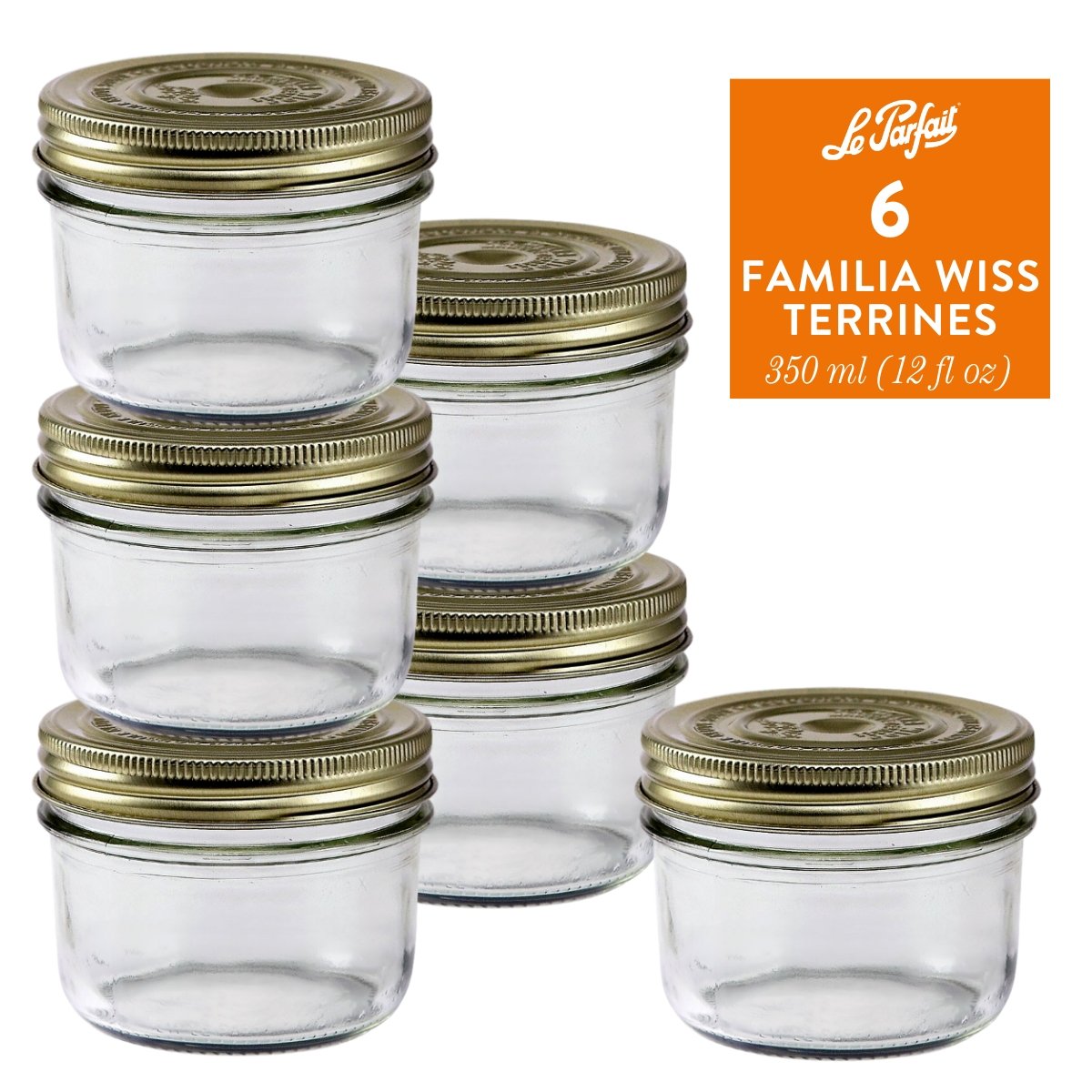 Le Parfait Familia Wiss Terrines Food Storage Containers