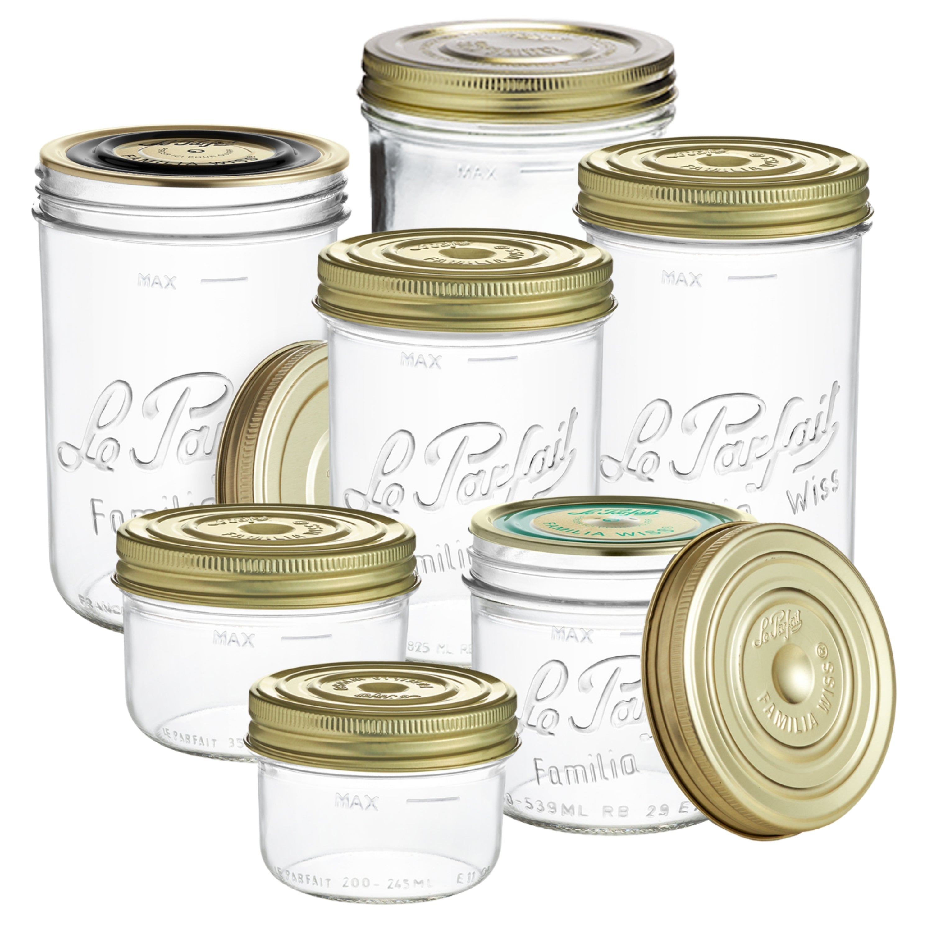 Le Parfait Familia Wiss Terrines Food Storage Containers