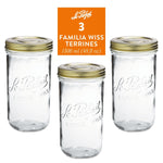 Le Parfait Familia Wiss Terrines Food Storage Containers