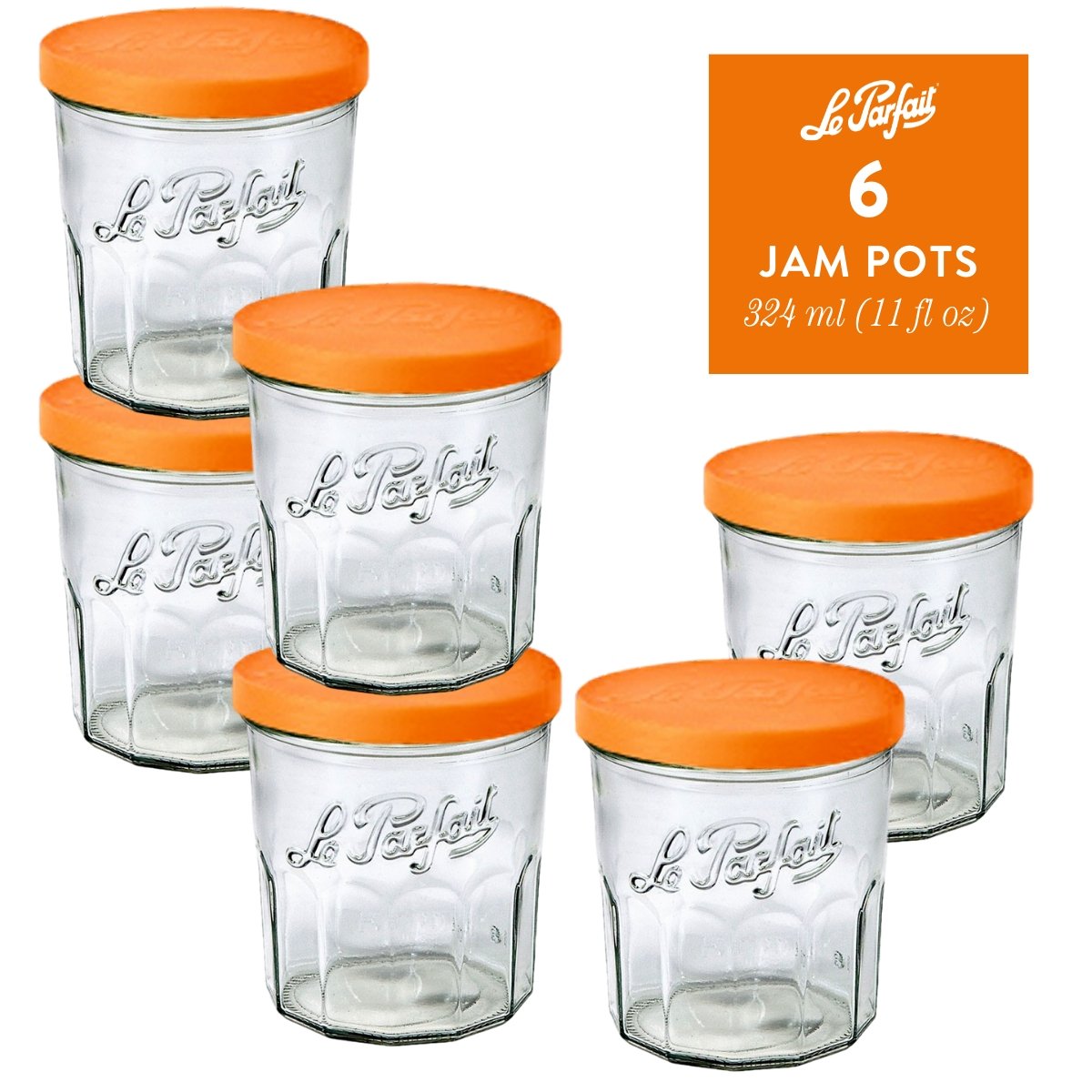 Le Parfait Jam Pots Food Storage Containers