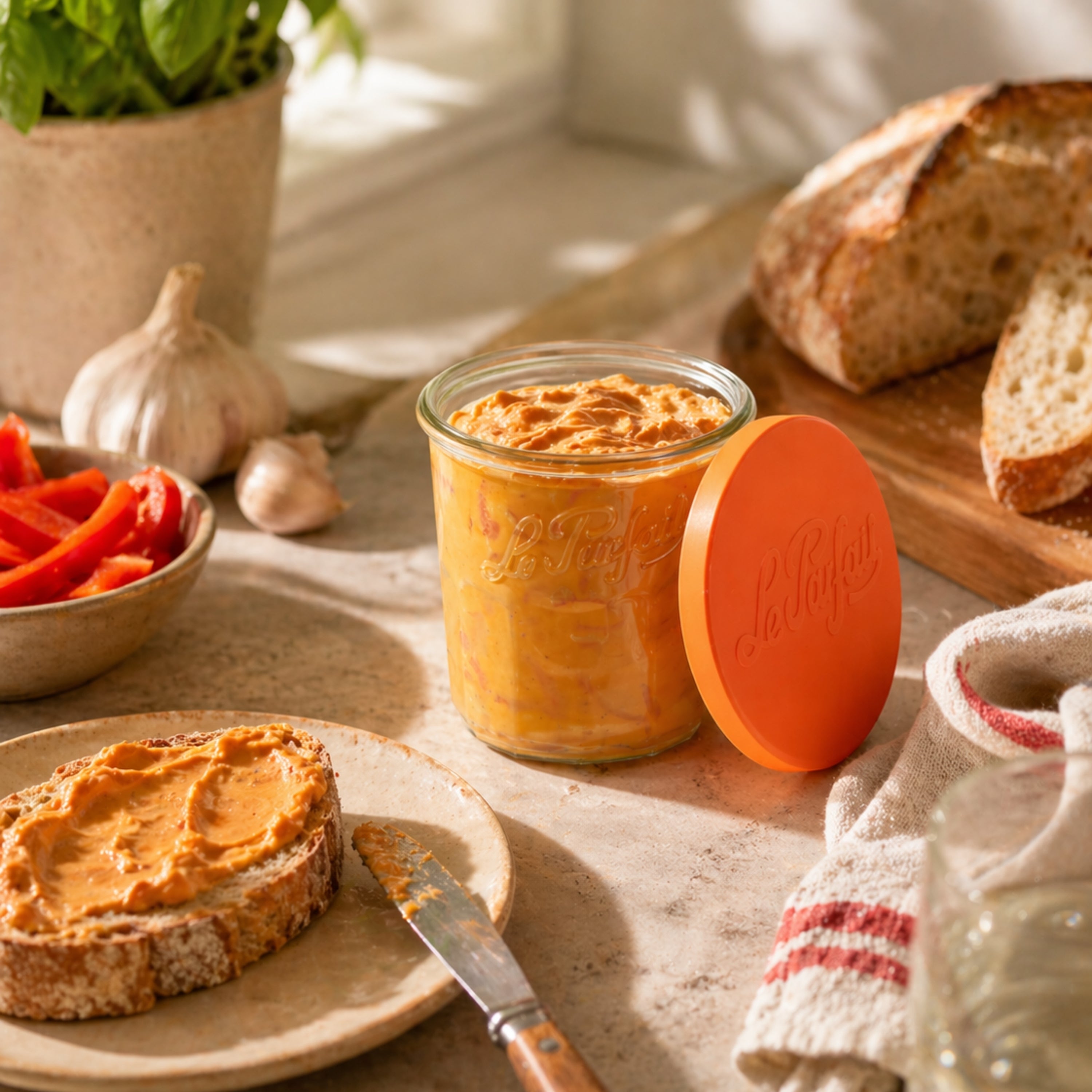 Le Parfait Jam Pots Food Storage Containers