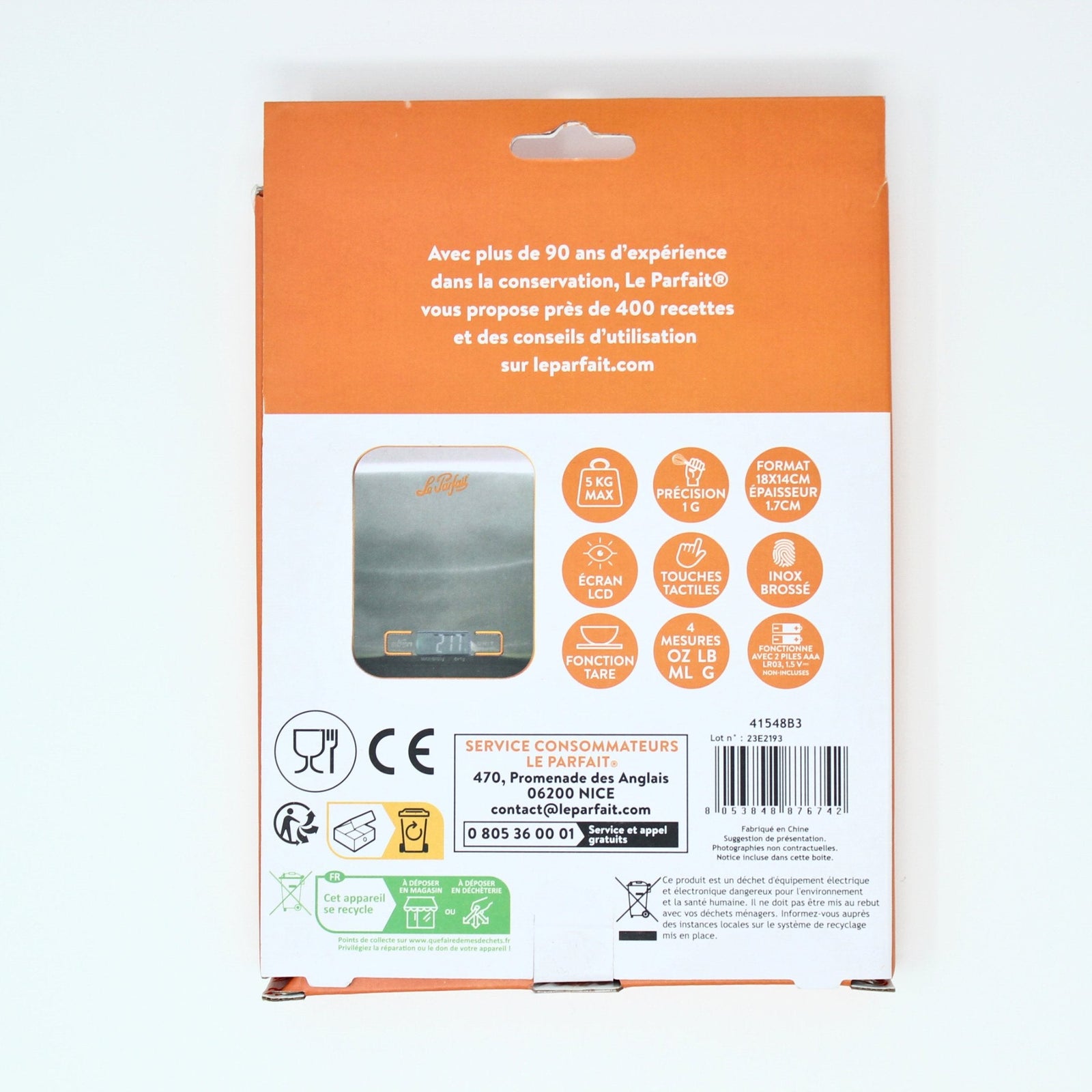 Le Parfait Food Scale