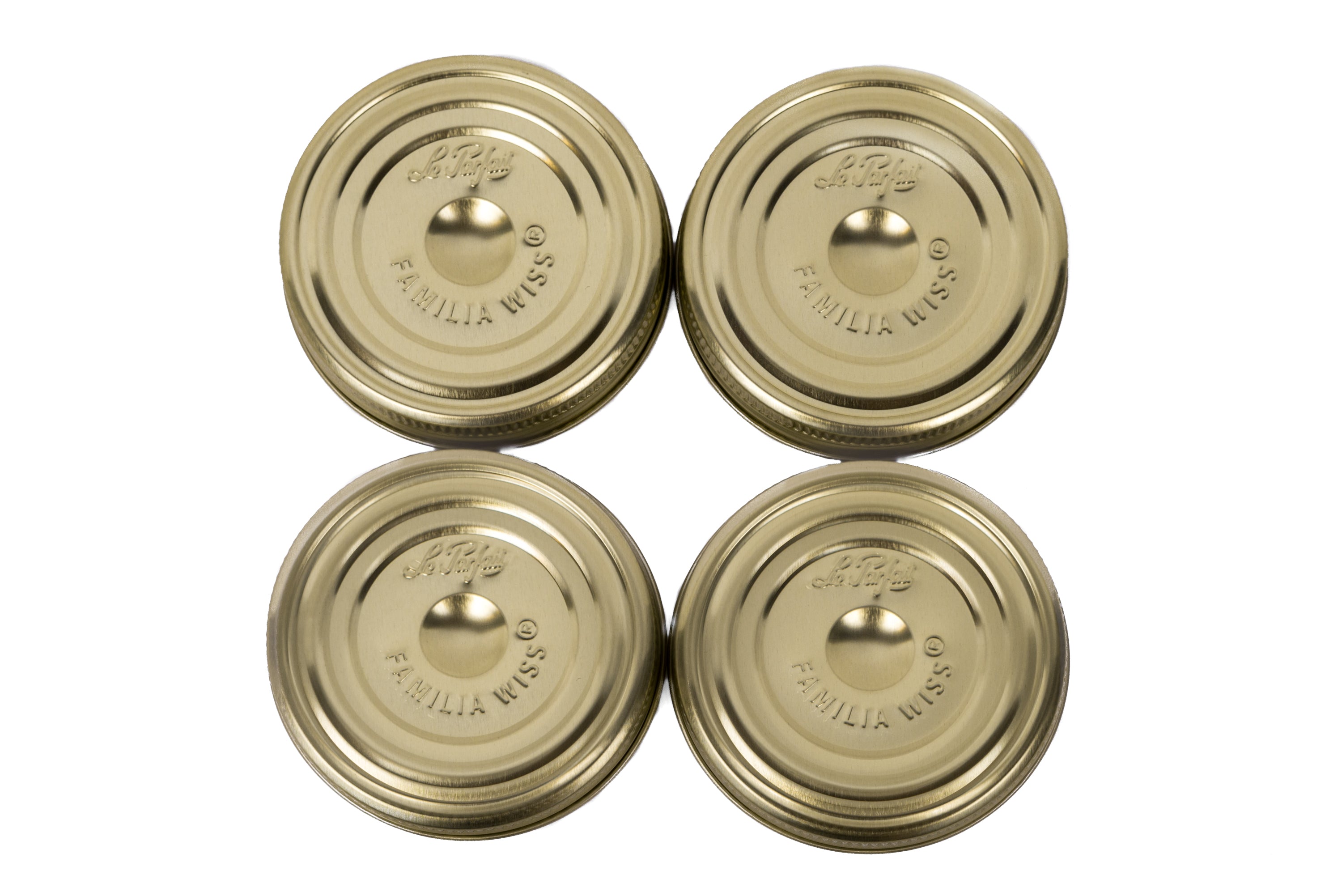 Le Parfait Screw Top Jar Lids Food Storage Containers