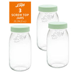 Le Parfait Screw Top Jars Food Storage Containers