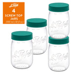 Le Parfait Screw Top Jars Food Storage Containers