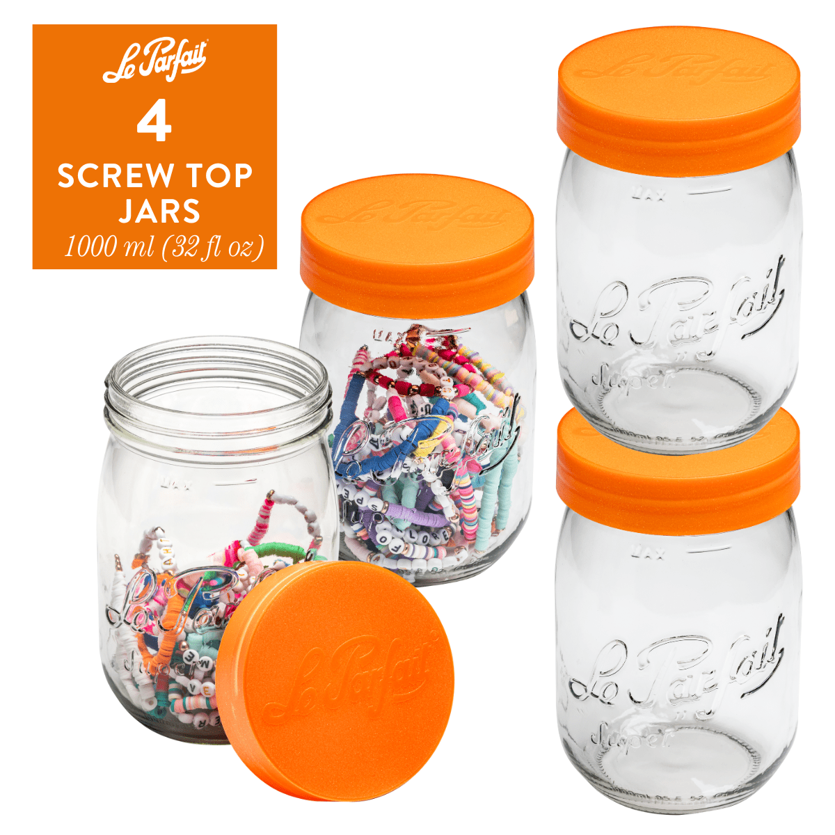 Screw Top Jars for Fresh Food Storage Solutions