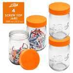 Screw Top Jars for Fresh Food Storage Solutions
