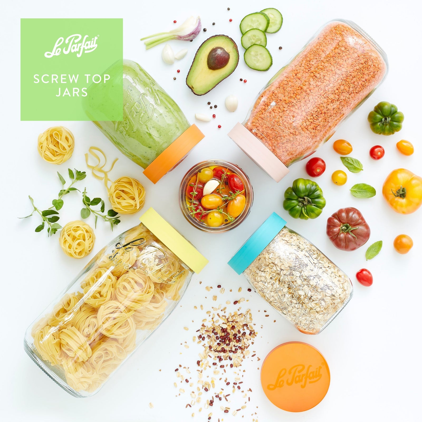 Screw Top Jars for Fresh Food Storage Solutions