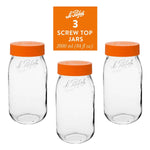 Le Parfait Screw Top Jars Food Storage Containers