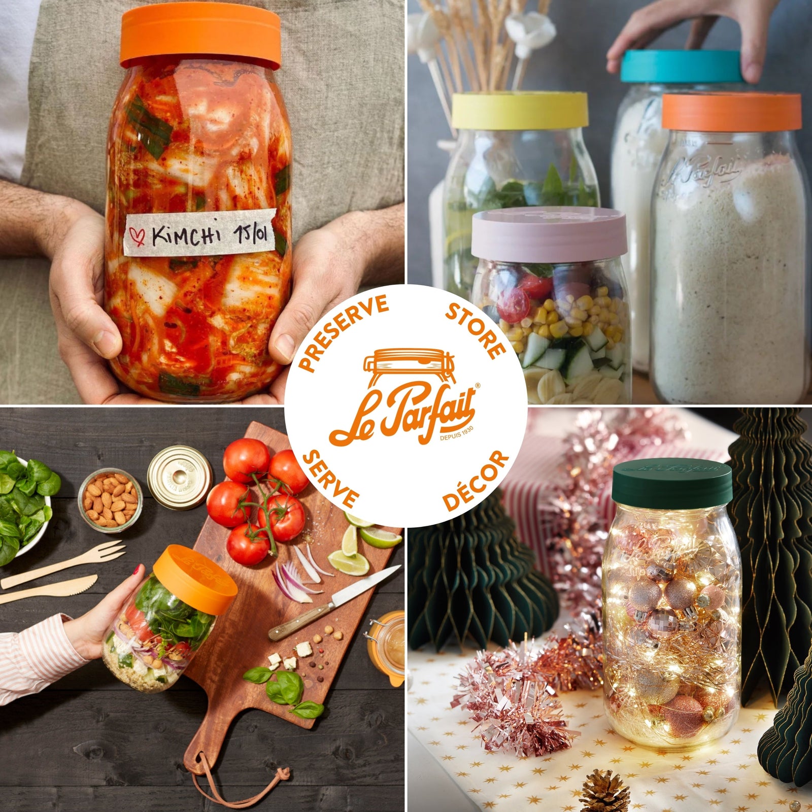 Screw Top Jars for Fresh Food Storage Solutions