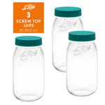 Le Parfait Screw Top Jars Food Storage Containers