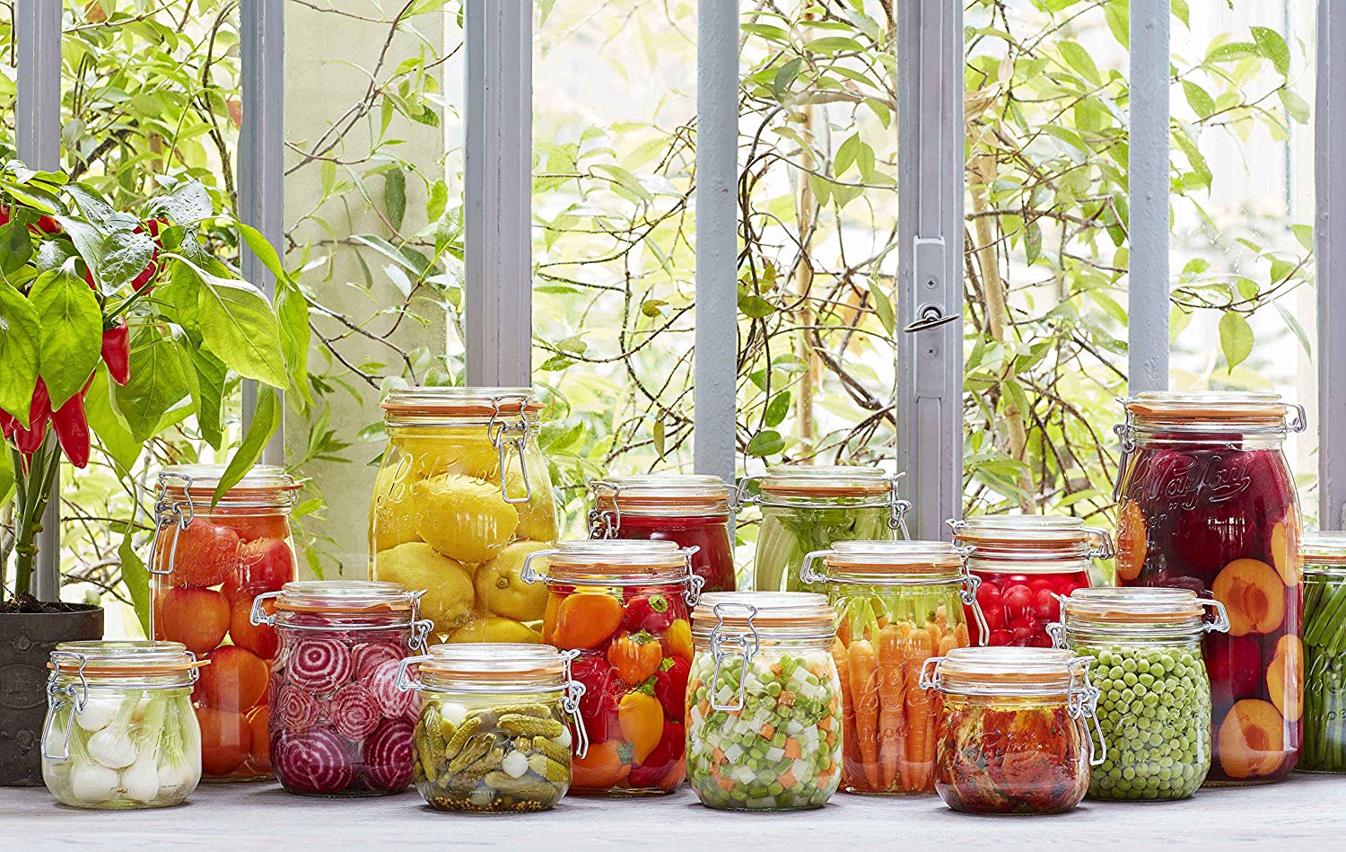 Le Parfait Super Jars Food Storage Containers